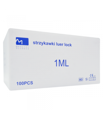 Strzykawka typu Luer Lock...