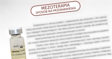 Mezoterapia - Sposób na przebarwienia